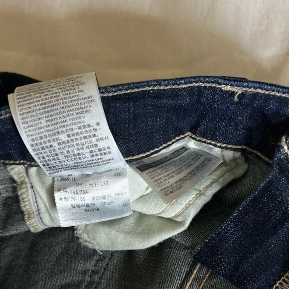 Levis 518 superlow bootcut  Size 13M/31 Color Blue for women’s - Picture 14 of 16